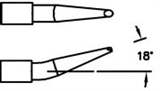 Single Sided Chisel, Fine pitch TD-100 Soldering tip 