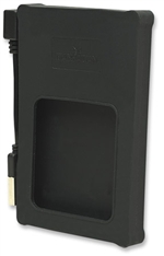 Drive Enclosure Hi-Speed USB 2.0, SATA, 2.5"", Black, Silicone