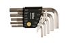 Hex L-Key Short Arm Nickel 13Pc Set IN