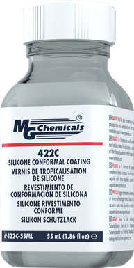 422C-55ML Conformal Coating - Silicone, With Uv Indicator, Liquid 55 ml (2 oz)