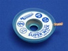 Static Free No Clean Super Wick, Size No.(4), Width(100"), Colour Code(Blue), Length(1.5M)