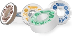  Static Free Super Wick, Size No.(3), Width(.075"), Colour Code(Green), Length(500')