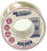 SN63/37 RA Flux 0.04", 20 Gauge, 1 Lb, Leaded Solder Wire