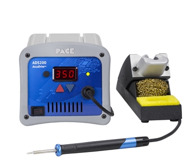 ADS200 AccuDrive Production Soldering Station 120 VAC with Standard Tool Stand + 2 FREE Tips