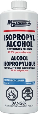 Isopropyl Alcohol (liquid), 1 litre (33 oz) liquid