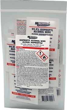 824-WX25 - 99.9% Isopropyl Alcohol Wipe - Individual Packs Wipes 2.5 grams