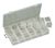 Plastic Box w/dividers 275 x 177 x 42.5 mm