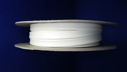 Heat Shrink tubing roll 3/8" WHITE 35FT
