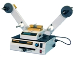 Motorized rugged, reliable taped Axial, Radial or SMD component counter with presettable count on reel stand.
