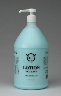 Pregloving Fragrance Free Lotion Gallon. Bottle with pump