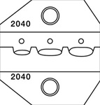 PA2040 DIE INSULATED TERM AWG 22-12 BLI