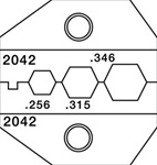 PA2042 DIE RG59/RG6 CATV