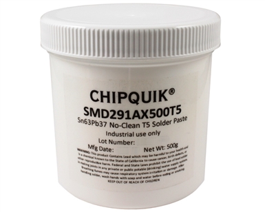 Solder Paste in jar 500g (T5) Sn63/Pb37 no clean