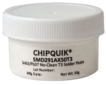 Solder Paste in jar 50g (T3) Sn63/Pb37 no clean