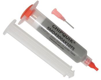 Solder Paste no clean 63Sn/37Pb in 10cc syringe 35g water washable (T5)