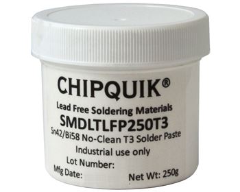 Solder Paste in jar 250g (T3) Sn42/Bi57.6/Ag0.4 Low Temperature