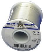 AIM Solder SN60/40 .050" 3% RA Flux, Wire Solder 1 lb Spool