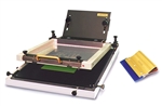 Cost effective manual stencil printer designed for low to medium volume assembly production runs.
