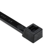 T150LL0X2 - Heavy Duty Cable Tie, 36" Long, UL Rated, 175lb Tensile Strength, PA66, Black, 25/pkg