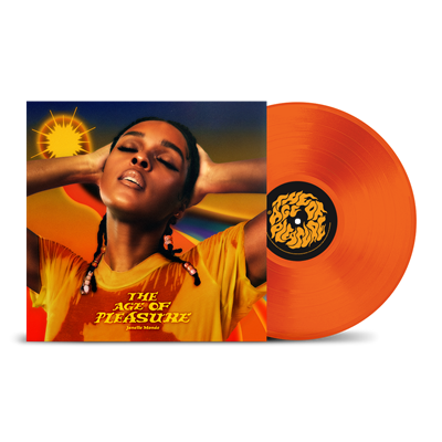 Janelle Monae - The Age of Pleasure (Indie Exclusive Orange Crush Vinyl w/ Alternate Cover) - VINYL LP