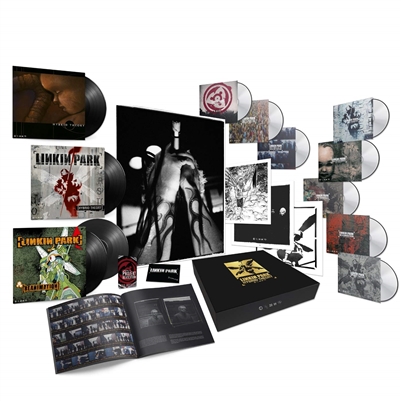 Linkin Park - Hybrid Theory (20th Anniversary Edition) (3LP+5CD+3DVD+Cassette+BOOK) (3 lithos) (poster) (etching) (12 unreleased tracks) - VINYL LP