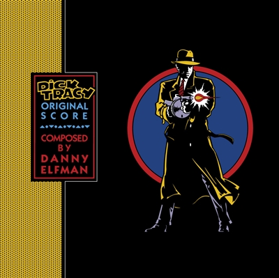 Danny Elfman - Dick Tracy (Original Score) (Transparent Blue colored vinyl; SYEOR Exclusive)  - VINYL LP