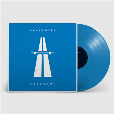 Kraftwerk - Kraftwerk Autobahn LP (Indie Store Exclusive) (Transparent Blue Vinyl) (with 12 Page Booklet)  - VINYL LP