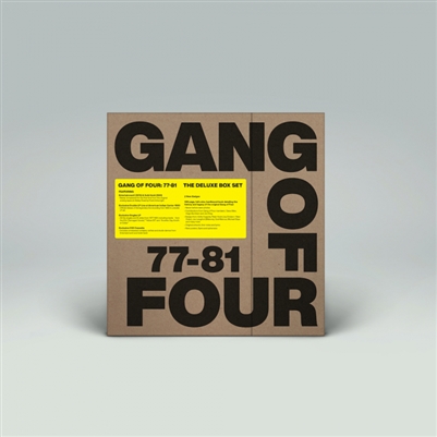 Gang of Four - 77-81 (Limited Edition Box Set) (5xLP) (Bonus c90 Cassette) (100 page Handbound Book) - VINYL LP