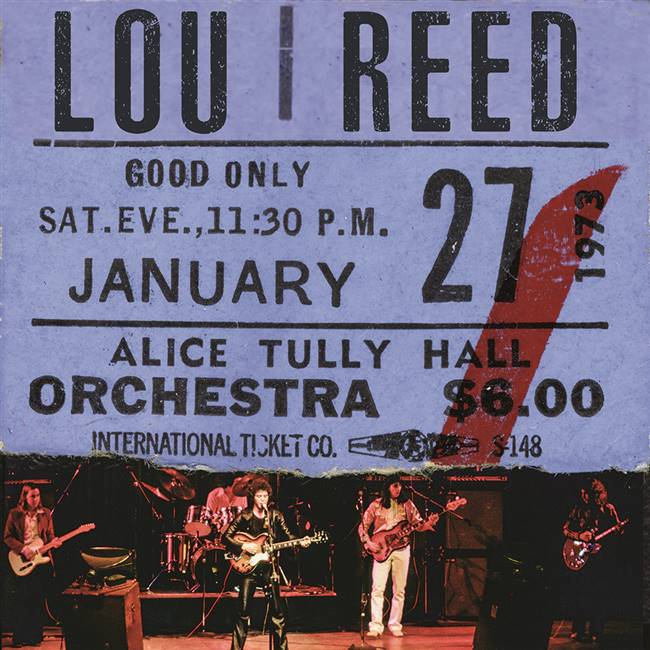 Lou Reed - Live At Alice Tully Hall - January 27, 1973 - 2nd Show (2xLP) - VINYL LP