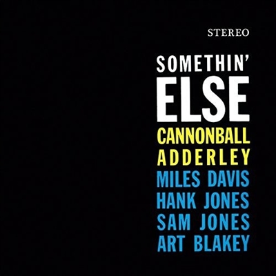 Cannonball Adderley - Somethin' Else VINYL LP