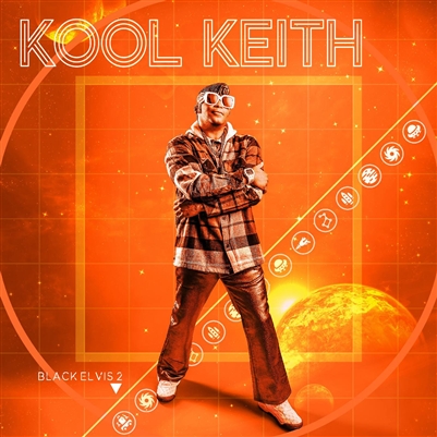 Kool Keith - Black Elvis 2 (Indie Exclusive Electric Orange Vinyl) - VINYL LP