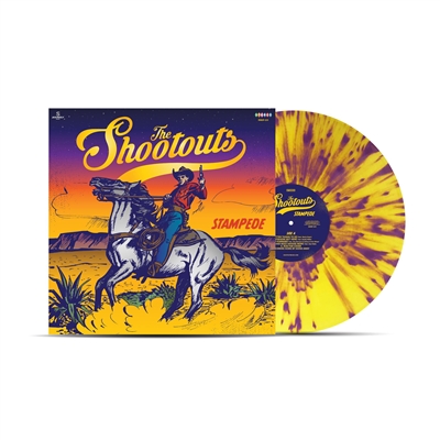 The Shootouts - Stampede (Indie Exclusive Yellow + Deep Purple Splatter Vinyl) - Vinyl LP