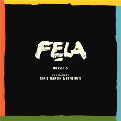 Fela Kuti - Box Set 5 (curated by Chris Martin and Femi Kuti) - VINYL LP