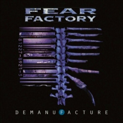 Fear Factory - Demanufacture (25TH ANNIVERSARY DELUXE/3LP/TRANSPARENT BLUE, SOLID WHITE & BLACK MIXED VINYL) - VINYL LP