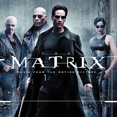 Various Artists - THE MATRIX-- Music from the Original Motion Picture Soundtrack (2LP, CLEAR WITH RED & BLUE SWIRL VINYL) - VINYL LP