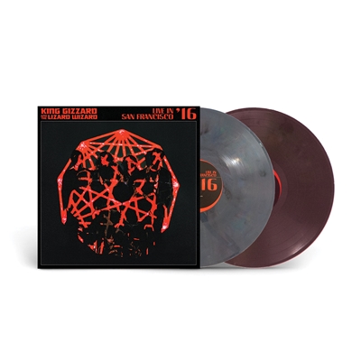 King Gizzard & The Lizard Wizard - Live In San Francisco '16 (2xLP) (Random colored eco-wax) (Standard Edition) - VINYL LP