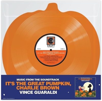 Vince Guaraldi - It's The Great Pumpkin, Charlie Brown Pumpkin-Shaped Orange Vinyl