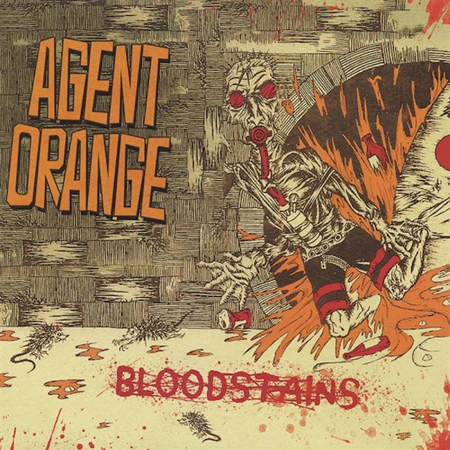 Agent Orange - Bloodstains (Limited) (Orange Vinyl) - VINYL LP