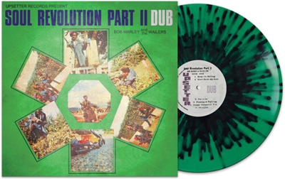 Bob Marley & the Wailers - Soul Revolution Part II Dub (Limited Edition Green Splatter Vinyl) - VINYL LP