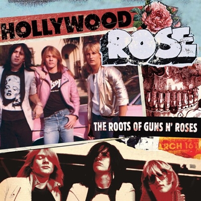 Hollywood Rose - The Roots Of Guns N' Roses (Limited Edition Red & White Splatter Vinyl) - VINYL LP