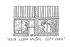 the LUNA music $100 Gift Card