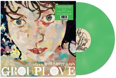 Grouplove - Never Trust A Happy Song (Limited Edition, 180 Gram Vinyl, Colored Vinyl, Green) - VINYL LP