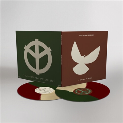 Hiss Golden Messenger - O Come All Ye Faithful (IEX) (Bone Green Red Vinyl) (Tri-Color Segment Vinyl) - VINYL LP