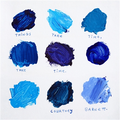 Courtney Barnett - Things Take Time, Take Time ('All Eyes On The Pavement Blue' Vinyl Edition) VINYL LP