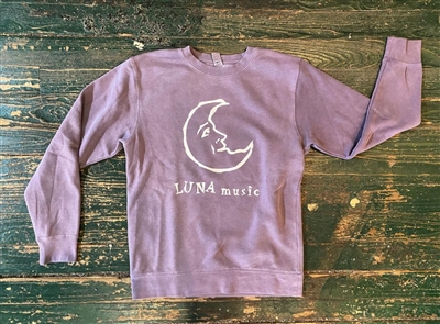 the LUNA music throwback sweatshirt!