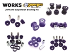 WORKS Urethane Suspension Bushing Kit w/ Front Caster and Rear Camber