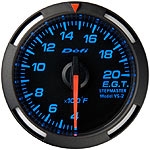 Defi Blue Red White Racer Gauge - Exhaust Gas Temp.