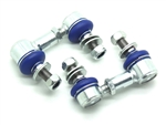 SuperPro Front Sway Bar Link Kit - Heavy Duty Adjustable 10mm Ball Joint Adjustable Link