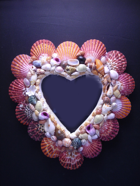 Pectin Heart Mirror