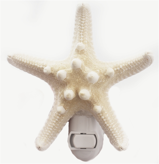 real white starfish night light